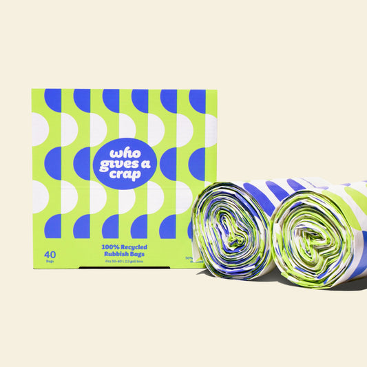 100% Recycled Trash Bags